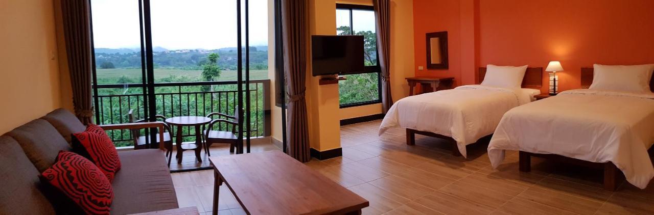 Baan Sakuna Hotel Chiang Khong Exterior photo