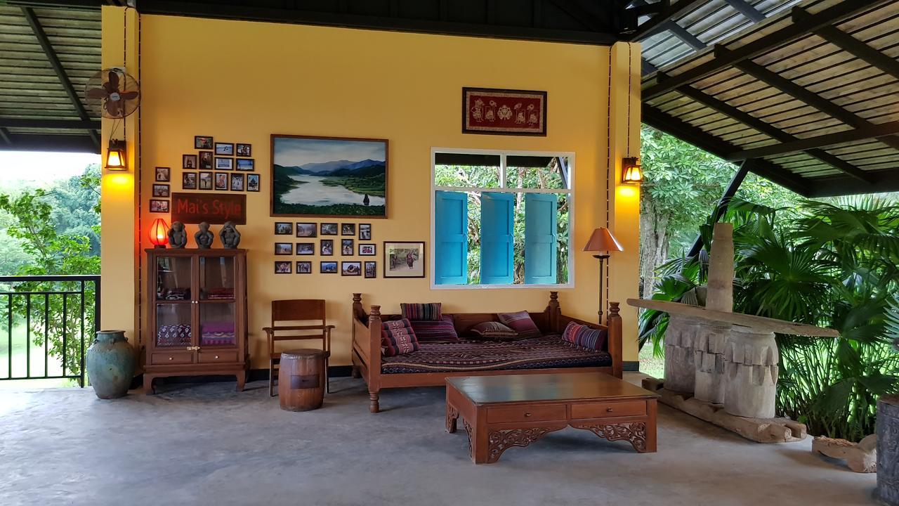 Baan Sakuna Hotel Chiang Khong Exterior photo