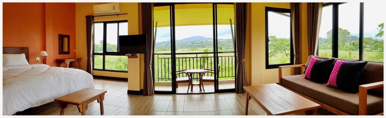 Baan Sakuna Hotel Chiang Khong Exterior photo